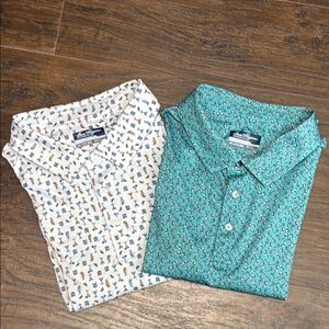 Ben‎ Hogan Men's Multi-Color Patterned Shirts Polos